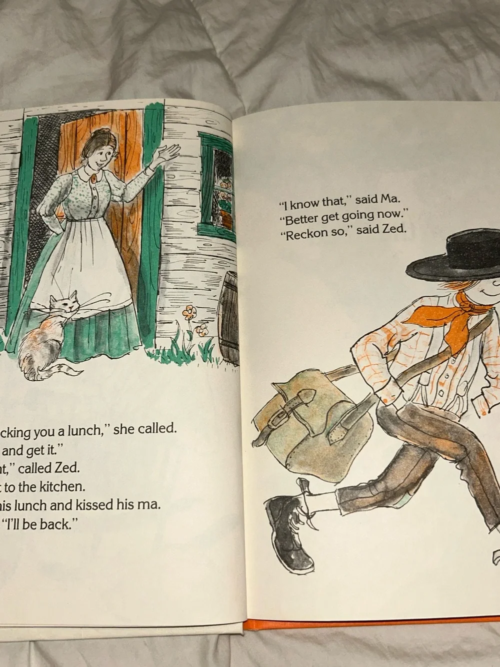 Zed And The Monsters By Peggy Parish, Vintage Hardcover, 1979